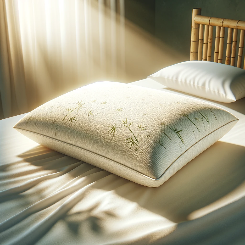 memory foam bamboo pillow